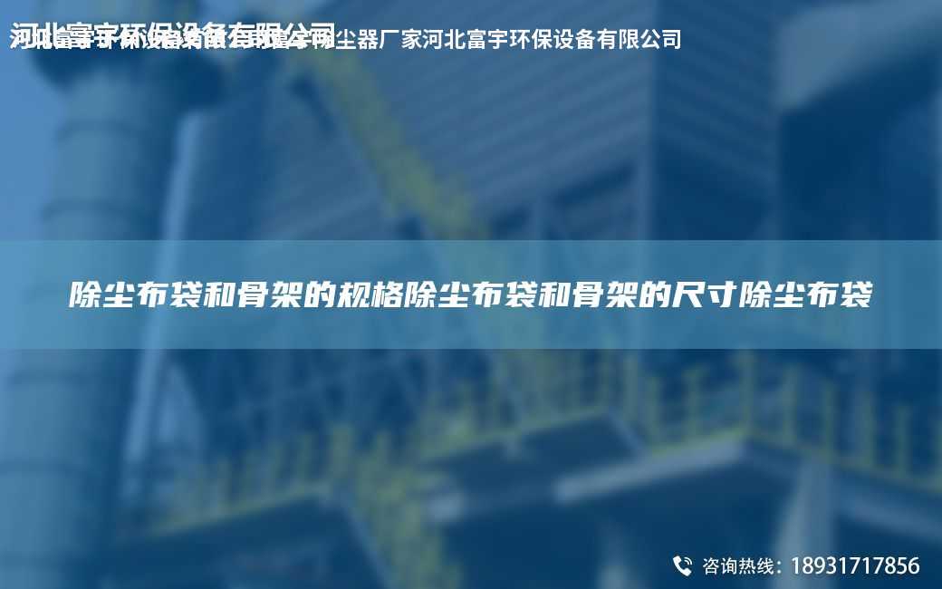 除塵布袋和骨架的規(guī)格除塵布袋和骨架的尺寸除塵布袋