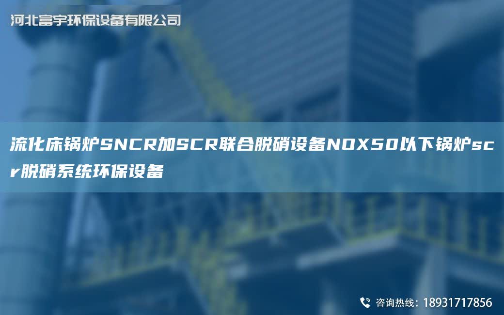 流化床鍋爐SNCR加SCR聯合脫硝設備NOX50以下鍋爐scr脫硝系統環保設備