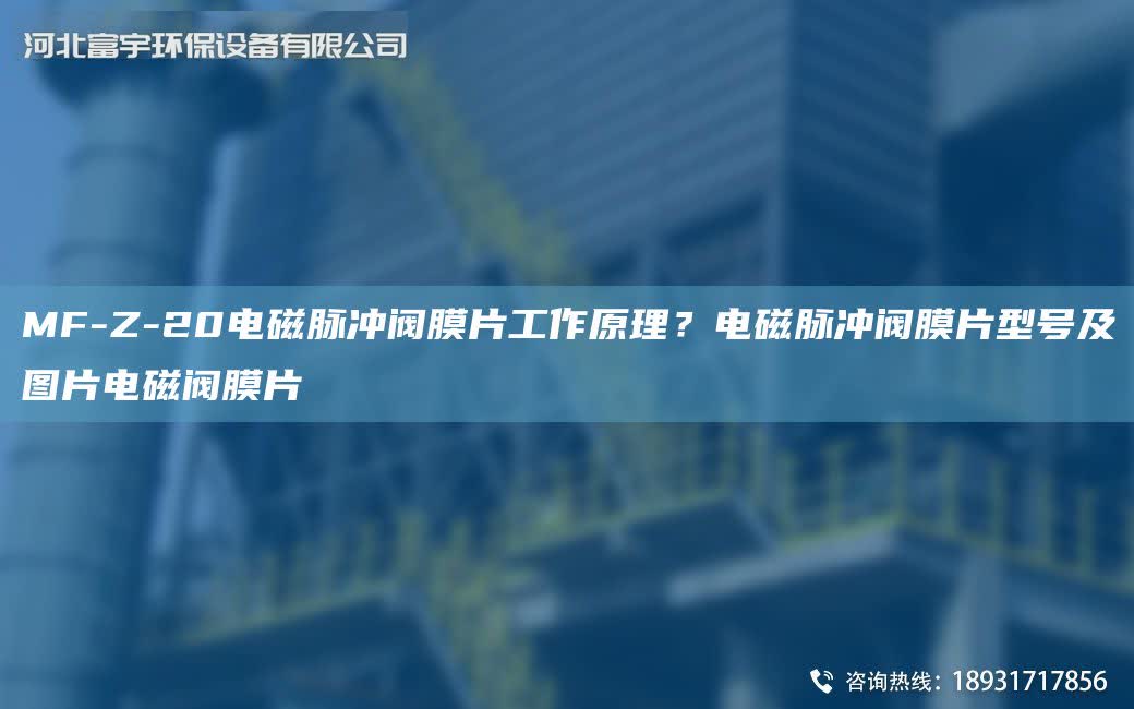 MF-Z-20電磁脈沖閥膜片工作原理？電磁脈沖閥膜片型號及圖片電磁閥膜片