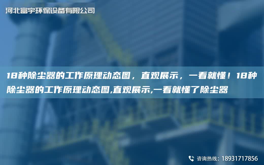18種除塵器的工作原理動態圖，直觀展示，一看就懂！18種除塵器的工作原理動態圖,直觀展示,一看就懂了除塵器