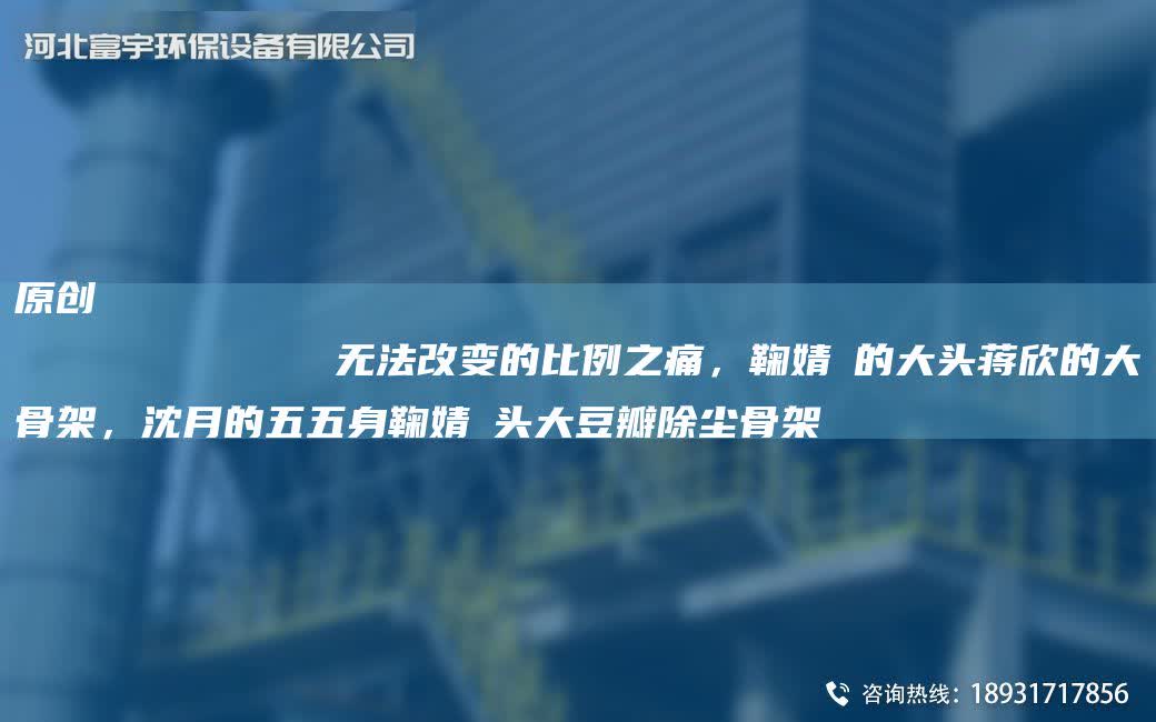 原創
            無法改變的比例之痛，鞠婧祎的大頭蔣欣的大骨架，沈月的五五身鞠婧祎頭大豆瓣除塵骨架