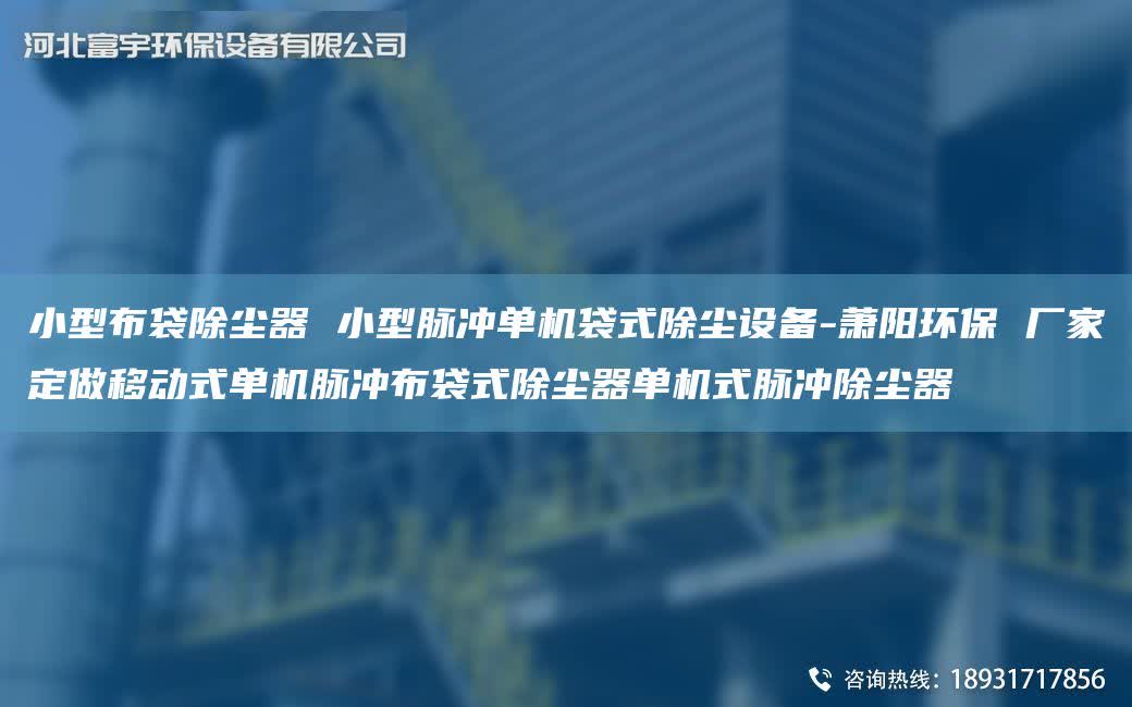 小型布袋除塵器 小型脈沖單機袋式除塵設備-蕭陽環(huán)保 廠家定做移動式單機脈沖布袋式除塵器單機式脈沖除塵器