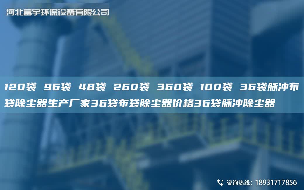 120袋 96袋 48袋 260袋 360袋 100袋 36袋脈沖布袋除塵器生產廠家36袋布袋除塵器價格36袋脈沖除塵器