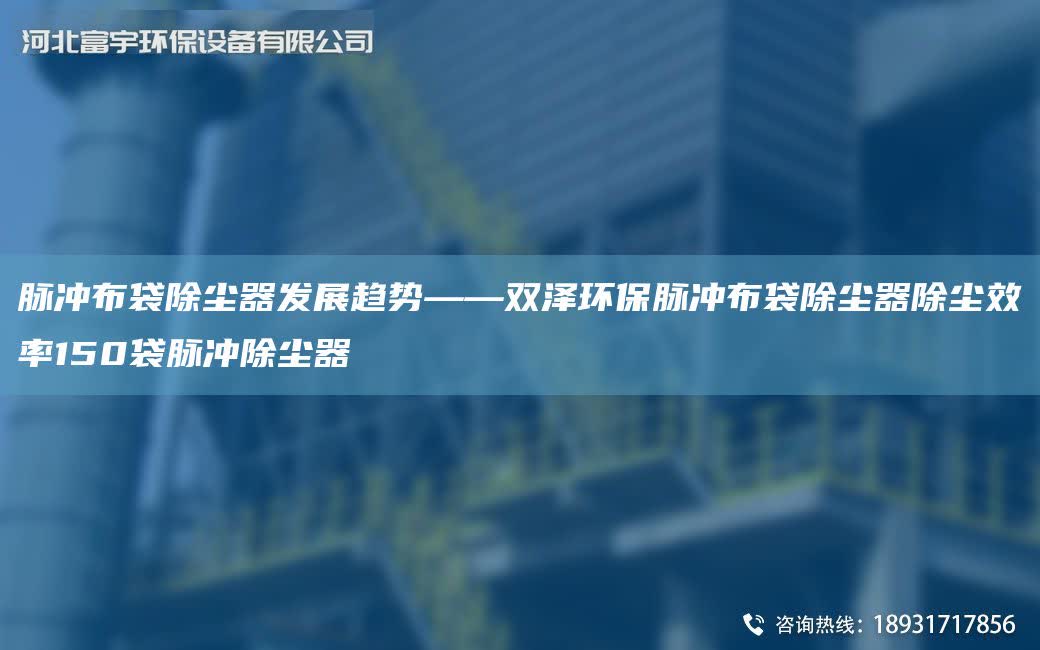 脈沖布袋除塵器發(fā)展趨勢(shì)——雙澤環(huán)保脈沖布袋除塵器除塵效率150袋脈沖除塵器