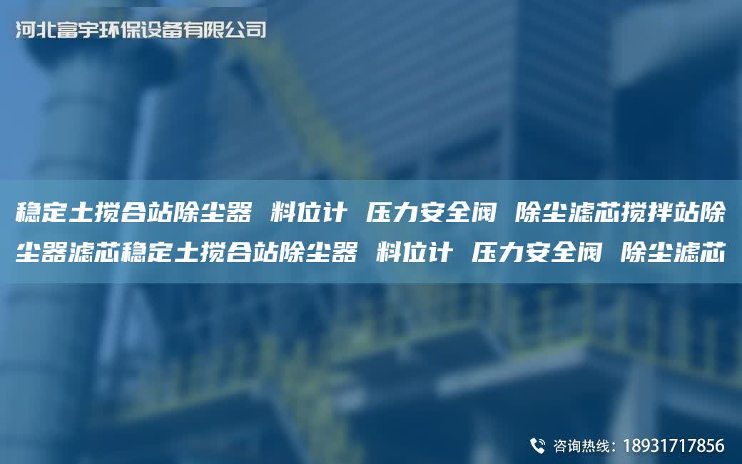 穩(wěn)定土攪合站除塵器 料位計(jì) 壓力安全閥 除塵濾芯攪拌站除塵器濾芯穩(wěn)定土攪合站除塵器 料位計(jì) 壓力安全閥 除塵濾芯