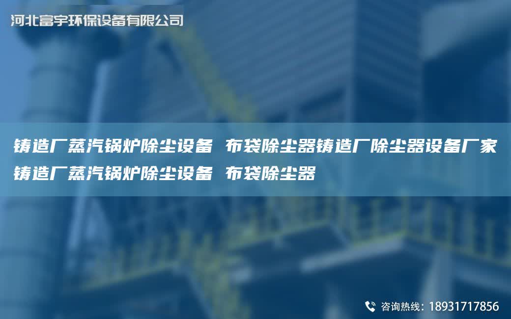 鑄造廠蒸汽鍋爐除塵設(shè)備 布袋除塵器鑄造廠除塵器設(shè)備廠家鑄造廠蒸汽鍋爐除塵設(shè)備 布袋除塵器