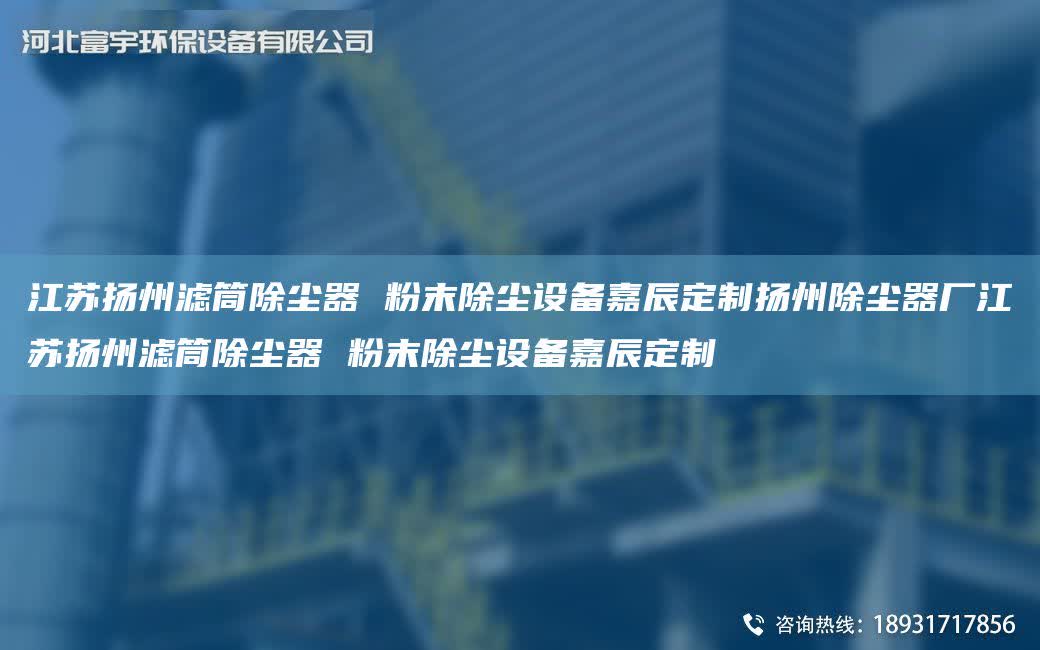 江蘇揚州濾筒除塵器 粉末除塵設備富宇定制揚州除塵器廠江蘇揚州濾筒除塵器 粉末除塵設備富宇定制