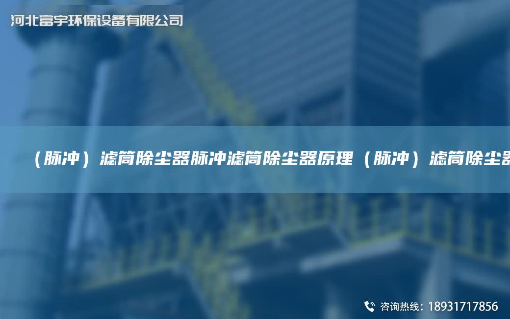 （脈沖）濾筒除塵器脈沖濾筒除塵器原理（脈沖）濾筒除塵器