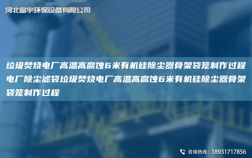 垃圾焚燒電廠高溫高腐蝕6米有機硅除塵器骨架袋籠制作過程電廠除塵濾袋垃圾焚燒電廠高溫高腐蝕6米有機硅除塵器骨架袋籠制作過程