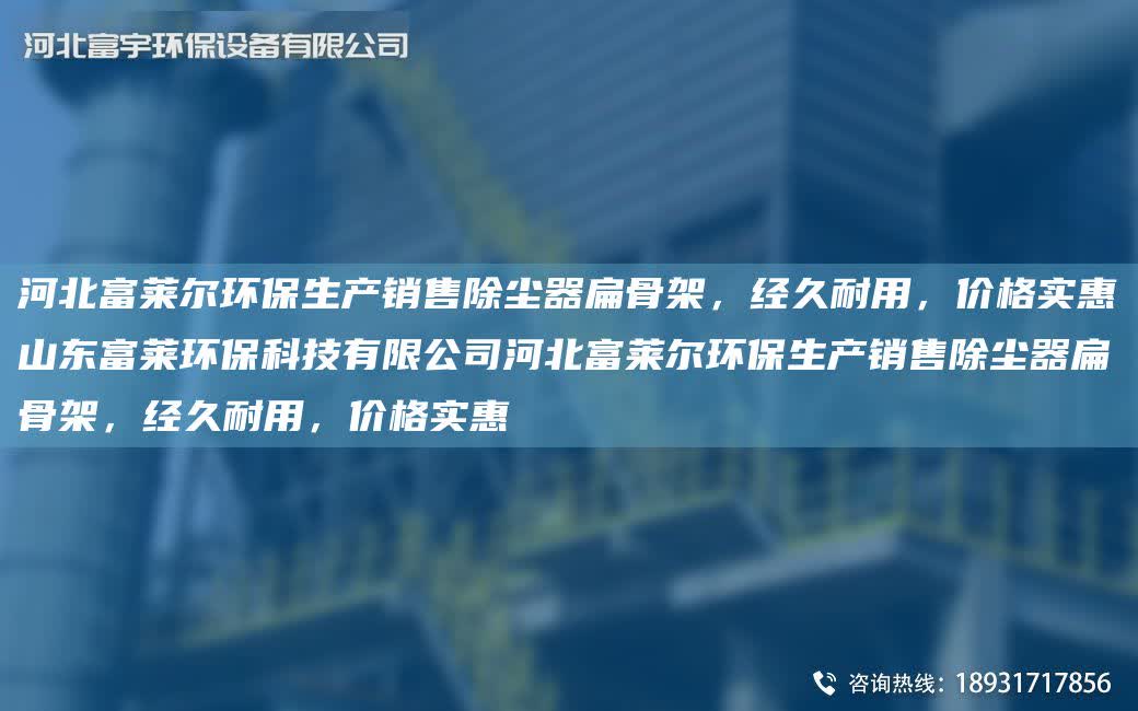 河北富萊爾環保生產銷售除塵器扁骨架，經久耐用，價格實惠山東富萊環保科技有限公司河北富萊爾環保生產銷售除塵器扁骨架，經久耐用，價格實惠