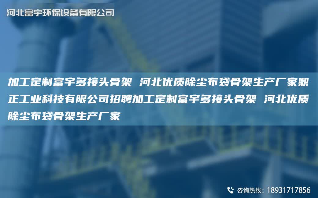 加工定制富宇多接頭骨架 河北優(yōu)質(zhì)除塵布袋骨架生產(chǎn)廠家鼎正工業(yè)科技有限公司招聘加工定制富宇多接頭骨架 河北優(yōu)質(zhì)除塵布袋骨架生產(chǎn)廠家
