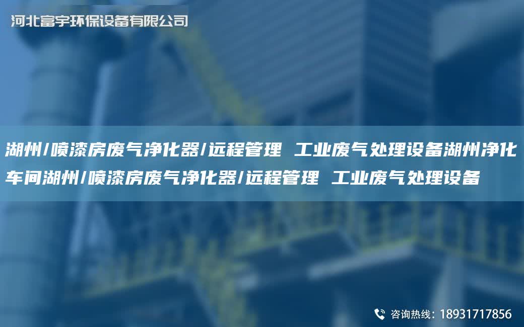 湖州/噴漆房廢氣凈化器/遠程管理 工業廢氣處理設備湖州凈化車間湖州/噴漆房廢氣凈化器/遠程管理 工業廢氣處理設備