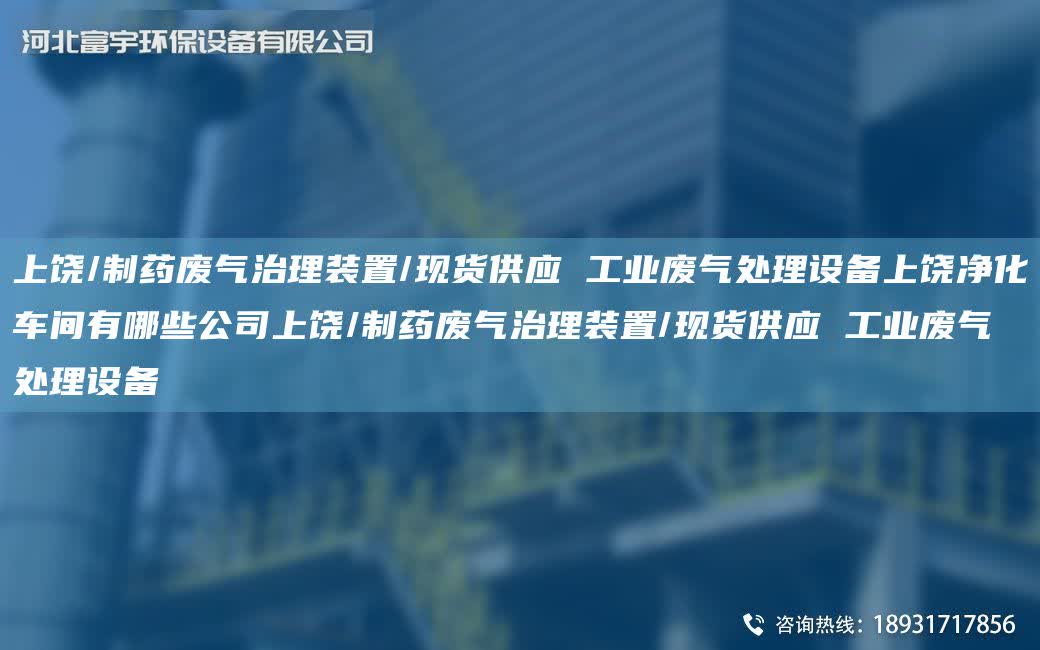 上饒/制藥廢氣治理裝置/現貨供應 工業廢氣處理設備上饒凈化車間有哪些公司上饒/制藥廢氣治理裝置/現貨供應 工業廢氣處理設備