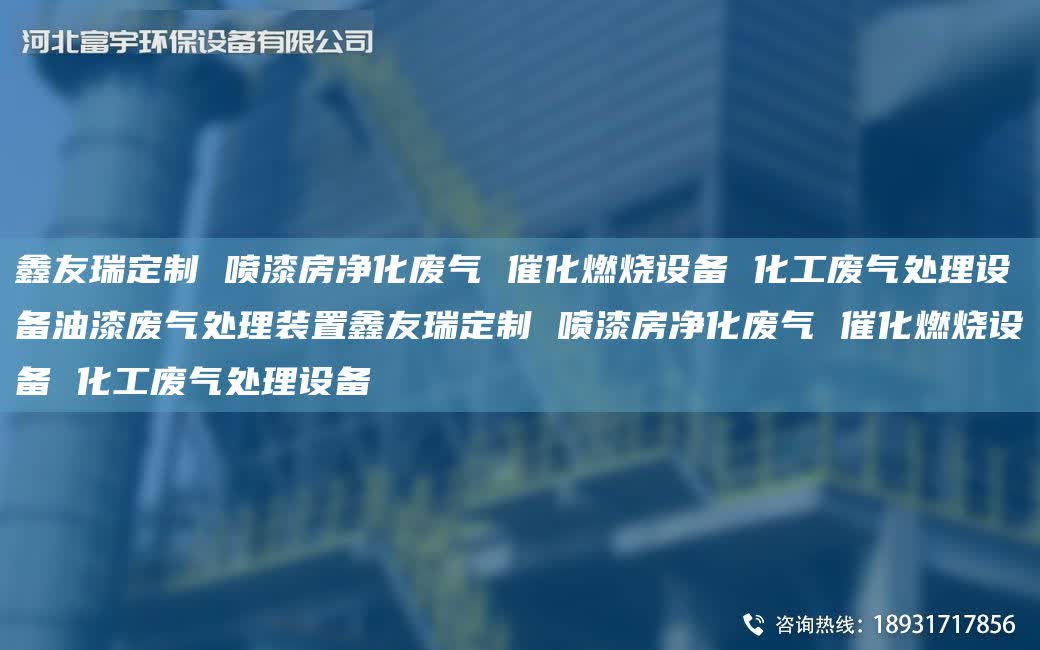 富宇定制 噴漆房凈化廢氣 催化燃燒設備 化工廢氣處理設備油漆廢氣處理裝置富宇定制 噴漆房凈化廢氣 催化燃燒設備 化工廢氣處理設備