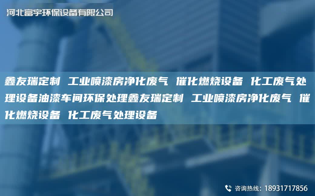 富宇定制 工業噴漆房凈化廢氣 催化燃燒設備 化工廢氣處理設備油漆車間環保處理富宇定制 工業噴漆房凈化廢氣 催化燃燒設備 化工廢氣處理設備