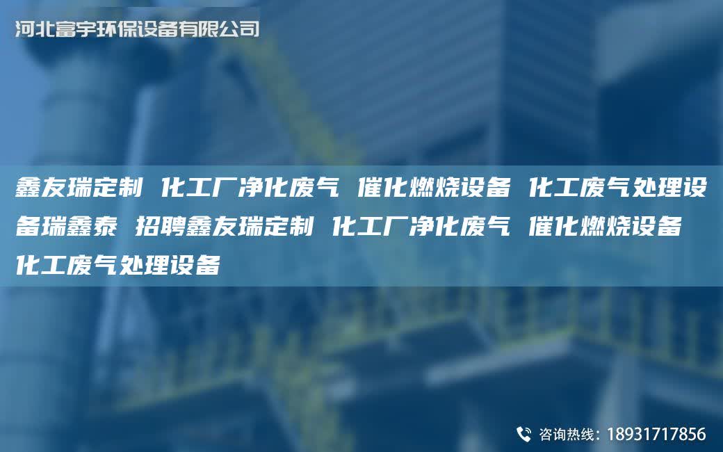 富宇定制 化工廠凈化廢氣 催化燃燒設備 化工廢氣處理設備瑞鑫泰 招聘富宇定制 化工廠凈化廢氣 催化燃燒設備 化工廢氣處理設備