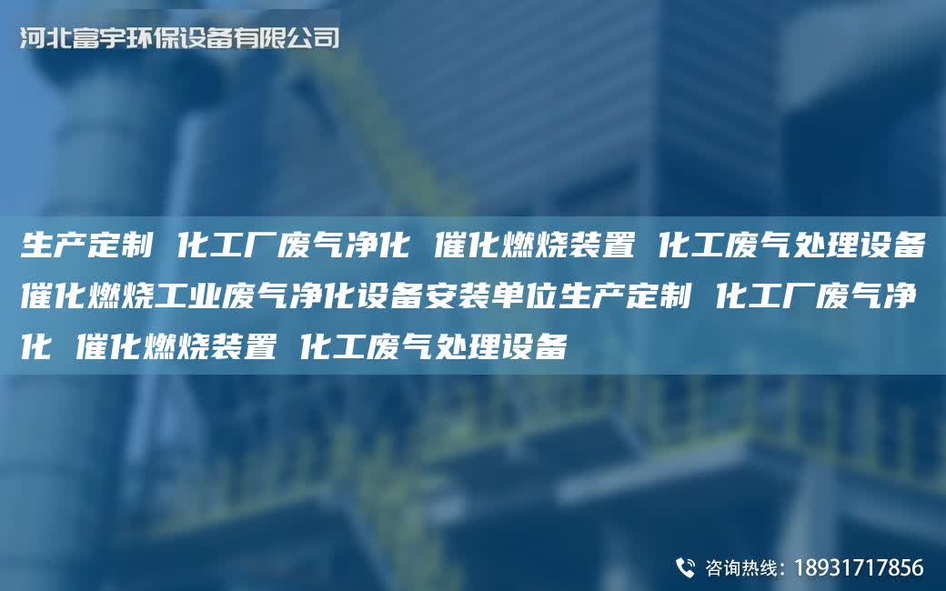 生產定制 化工廠廢氣凈化 催化燃燒裝置 化工廢氣處理設備催化燃燒工業廢氣凈化設備安裝單位生產定制 化工廠廢氣凈化 催化燃燒裝置 化工廢氣處理設備