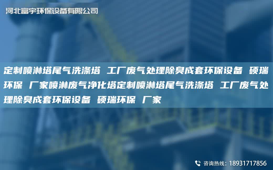 定制噴淋塔尾氣洗滌塔 工廠廢氣處理除臭成TA-O環(huán)保設備 碩瑞環(huán)保 廠家噴淋廢氣凈化塔定制噴淋塔尾氣洗滌塔 工廠廢氣處理除臭成TA-O環(huán)保設備 碩瑞環(huán)保 廠家