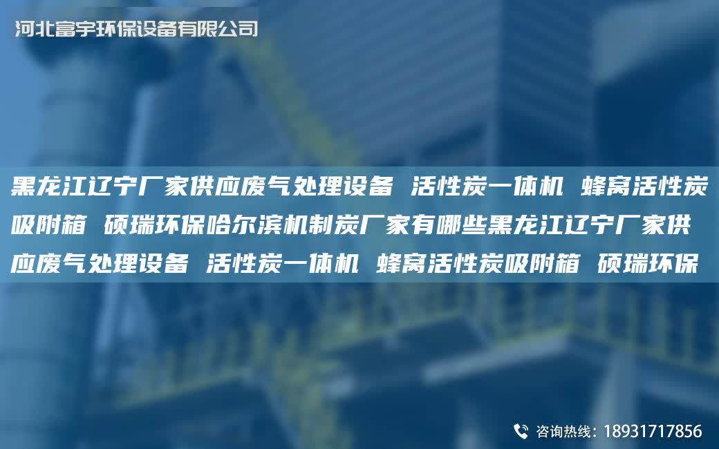 黑龍江遼寧廠家供應廢氣處理設備 活性炭一體機 蜂窩活性炭吸附箱 碩瑞環保哈爾濱機制炭廠家有哪些黑龍江遼寧廠家供應廢氣處理設備 活性炭一體機 蜂窩活性炭吸附箱 碩瑞環保