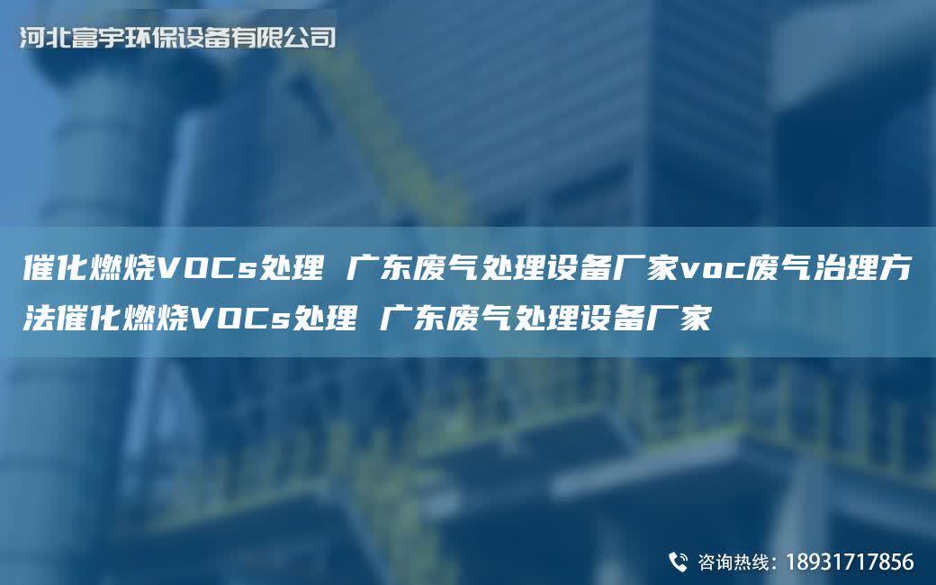 催化燃燒VOCs處理 廣東廢氣處理設備廠家voc廢氣治理方法催化燃燒VOCs處理 廣東廢氣處理設備廠家