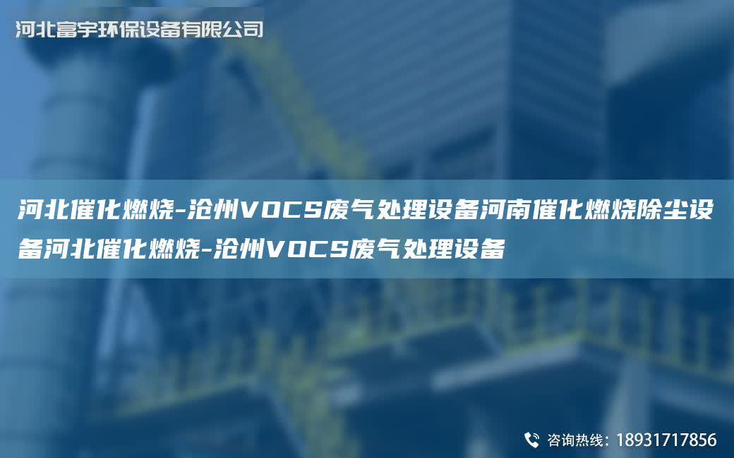 河北催化燃燒-滄州VOCS廢氣處理設(shè)備河南催化燃燒除塵設(shè)備河北催化燃燒-滄州VOCS廢氣處理設(shè)備