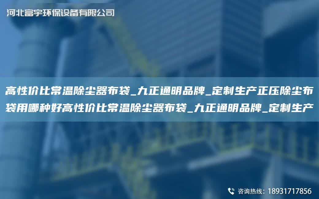 高性價(jià)比常溫除塵器布袋_九正通明PP_定制生產(chǎn)正壓除塵布袋用哪種好高性價(jià)比常溫除塵器布袋_九正通明PP_定制生產(chǎn)