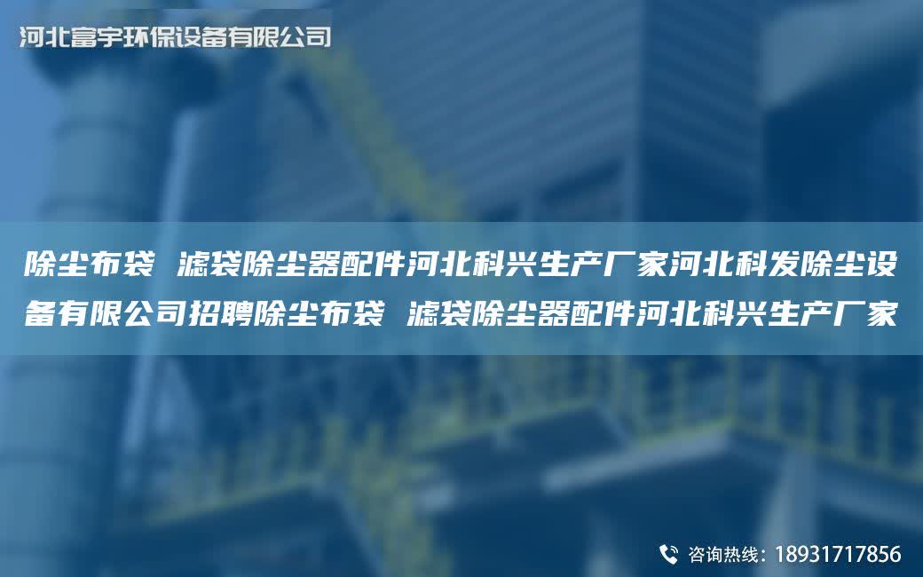 除塵布袋 濾袋除塵器配件河北科興生產廠家河北科發除塵設備有限公司招聘除塵布袋 濾袋除塵器配件河北科興生產廠家