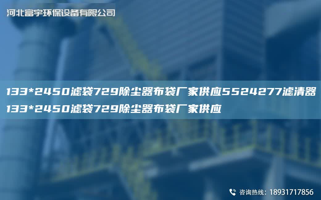 133*2450濾袋729除塵器布袋廠家供應(yīng)5524277濾清器133*2450濾袋729除塵器布袋廠家供應(yīng)