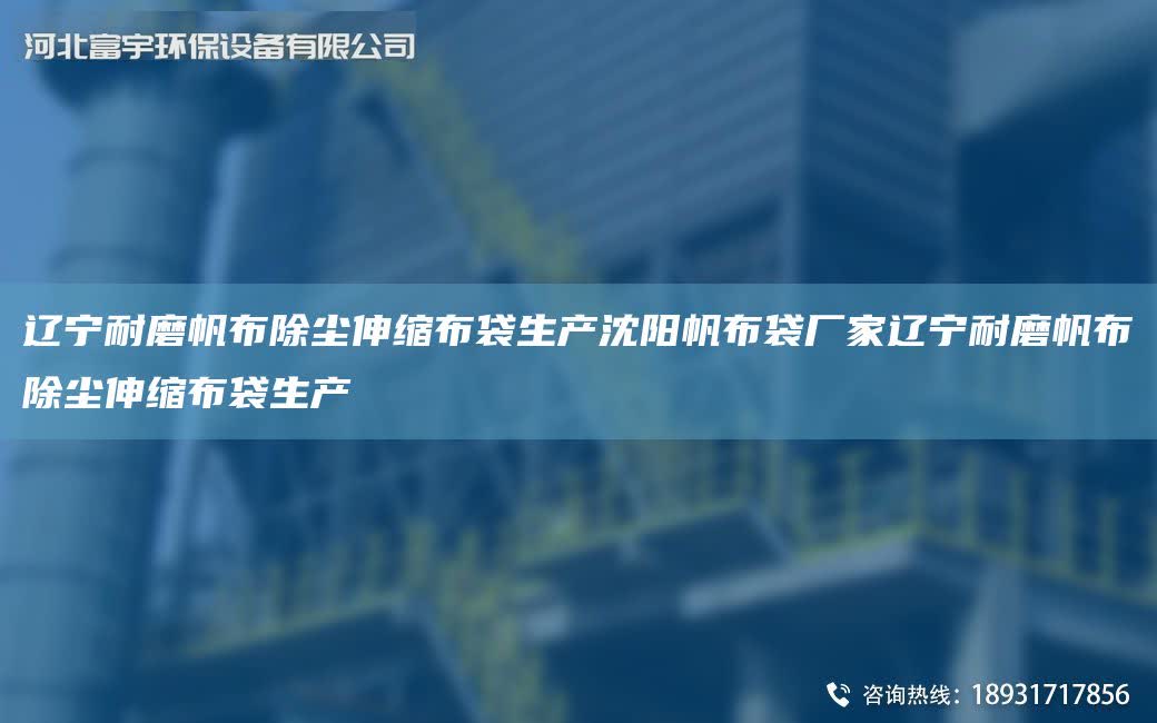 遼寧耐磨帆布除塵伸縮布袋生產沈陽帆布袋廠家遼寧耐磨帆布除塵伸縮布袋生產