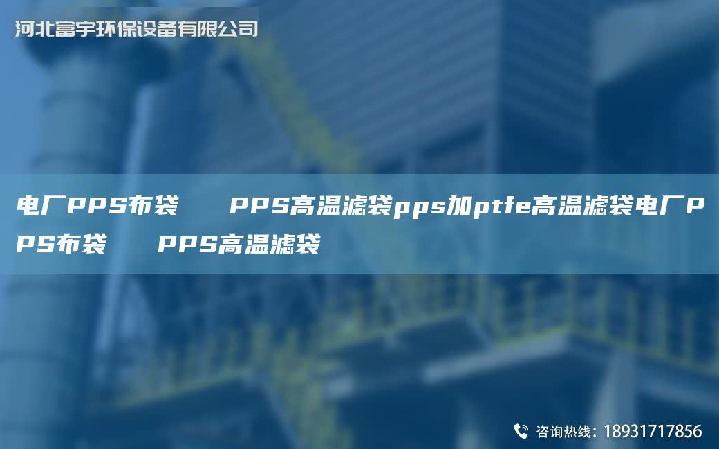 電廠PPS布袋   PPS高溫濾袋pps加ptfe高溫濾袋電廠PPS布袋   PPS高溫濾袋