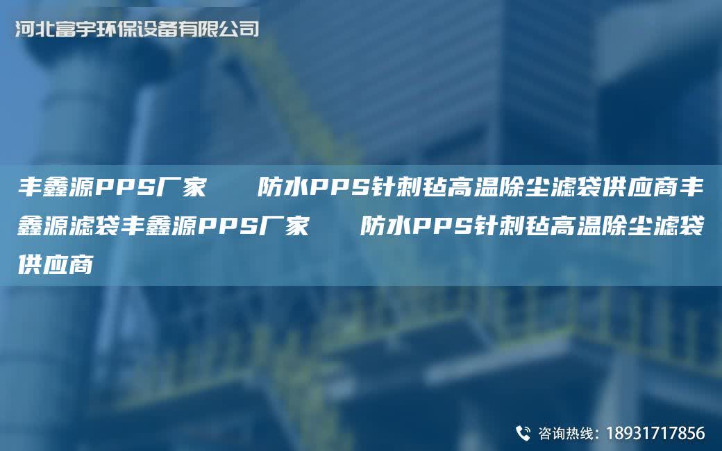 豐鑫源PPS廠家   防水PPS針刺氈高溫除塵濾袋供應商豐鑫源濾袋豐鑫源PPS廠家   防水PPS針刺氈高溫除塵濾袋供應商