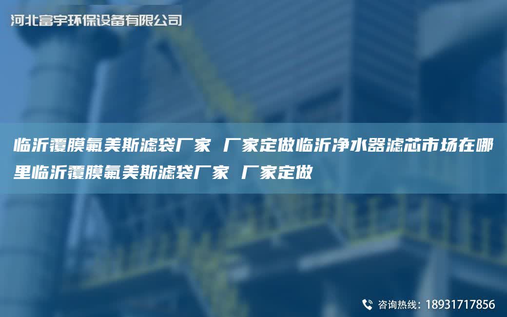 臨沂覆膜氟美斯濾袋廠家 廠家定做臨沂凈水器濾芯市場在哪里臨沂覆膜氟美斯濾袋廠家 廠家定做