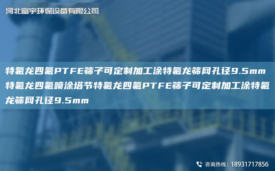 特氟龍四氟PTFE篩子可定制加工涂特氟龍篩網孔徑9.5mm特氟龍四氟噴涂塔節特氟龍四氟PTFE篩子可定制加工涂特氟龍篩網孔徑9.5mm