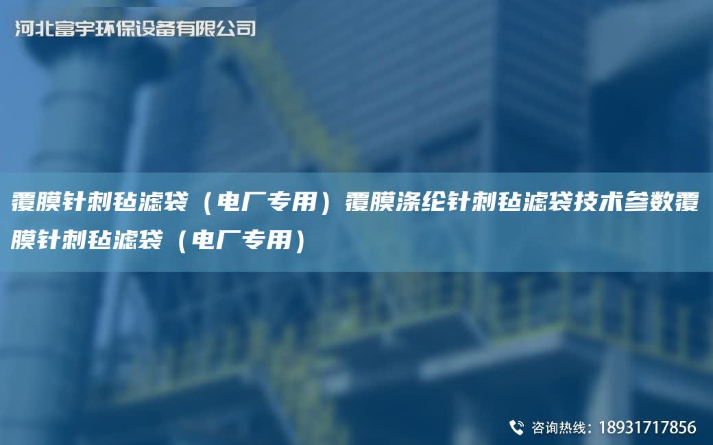 覆膜針刺氈濾袋（電廠專用）覆膜滌綸針刺氈濾袋技術(shù)參數(shù)覆膜針刺氈濾袋（電廠專用）