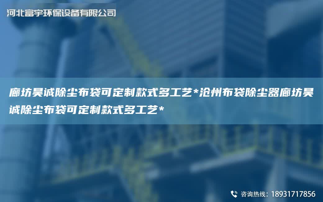 廊坊昊誠除塵布袋可定制款式多工藝*滄州布袋除塵器廊坊昊誠除塵布袋可定制款式多工藝*