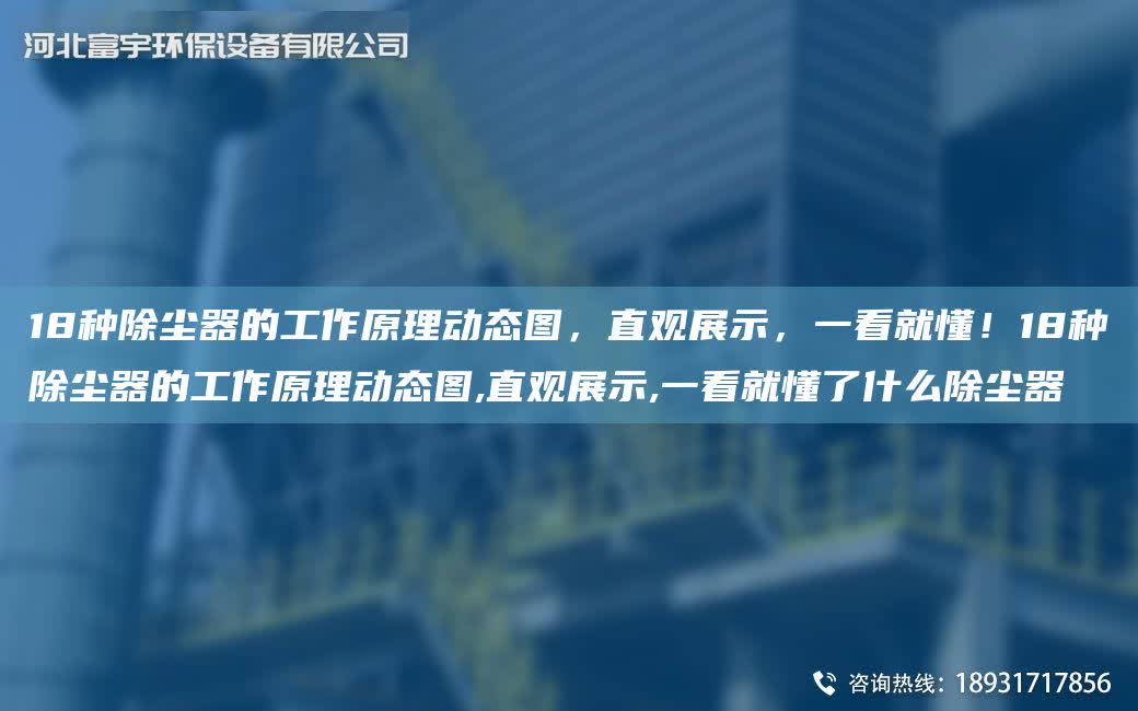 18種除塵器的工作原理動態圖，直觀展示，一看就懂！18種除塵器的工作原理動態圖,直觀展示,一看就懂了什么除塵器