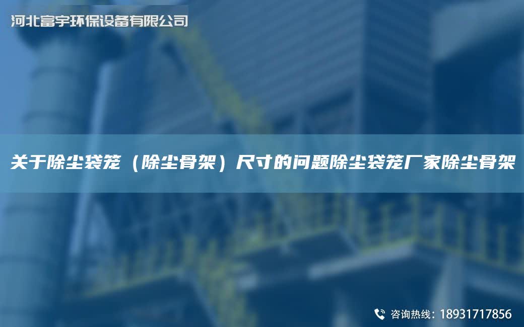 關于除塵袋籠（除塵骨架）尺寸的問題除塵袋籠廠家除塵骨架