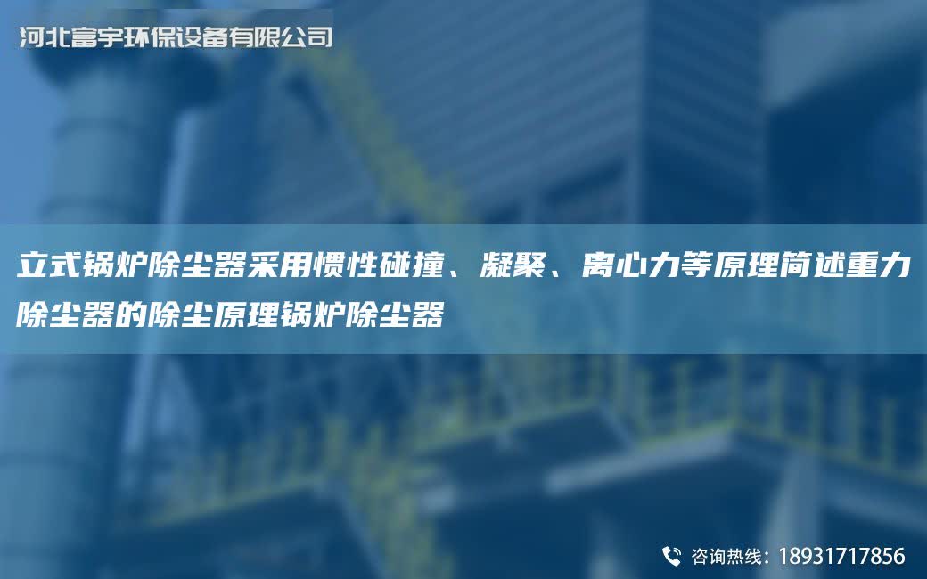 立式鍋爐除塵器采用慣性碰撞、凝聚、離心力等原理簡(jiǎn)述重力除塵器的除塵原理鍋爐除塵器