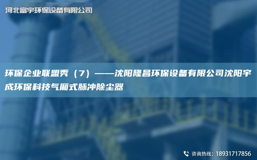 環保企業聯盟秀（7）——沈陽隆昌環保設備有限公司沈陽宇成環?？萍細鈳矫}沖除塵器