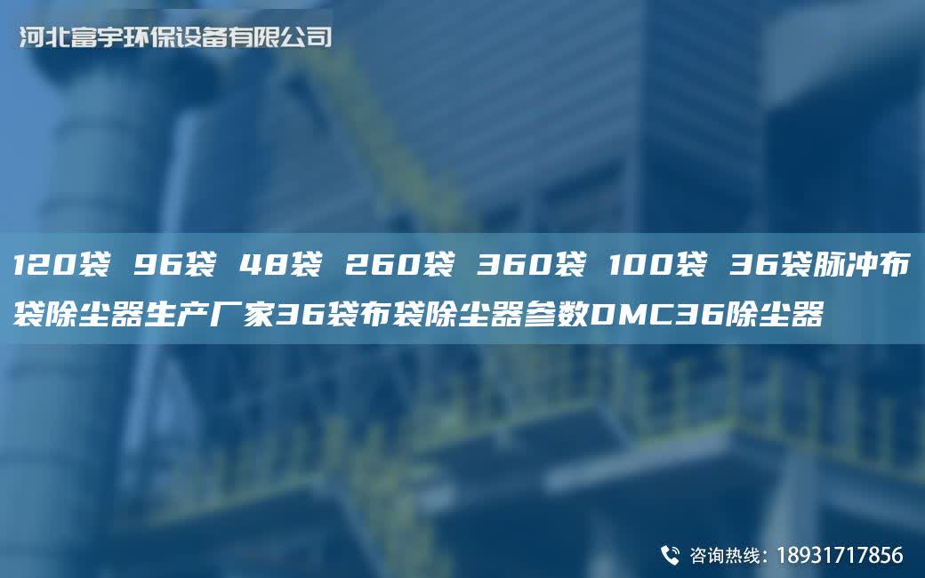 120袋 96袋 48袋 260袋 360袋 100袋 36袋脈沖布袋除塵器生產廠家36袋布袋除塵器參數DMC36除塵器