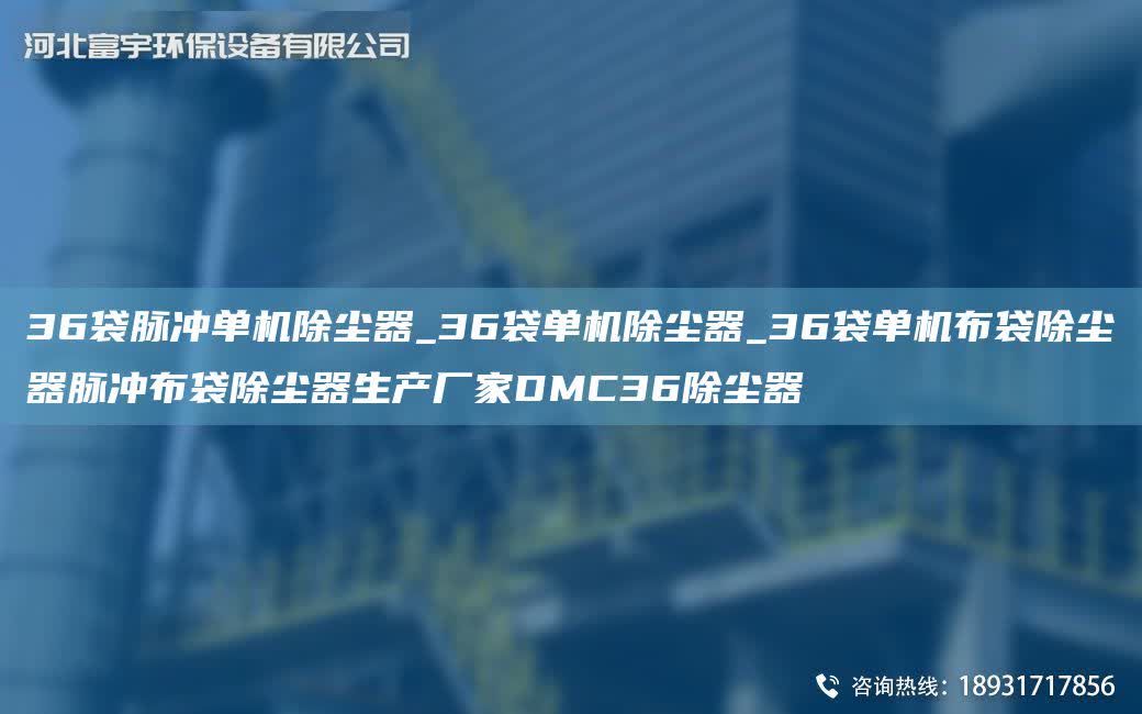 36袋脈沖單機除塵器_36袋單機除塵器_36袋單機布袋除塵器脈沖布袋除塵器生產廠家DMC36除塵器