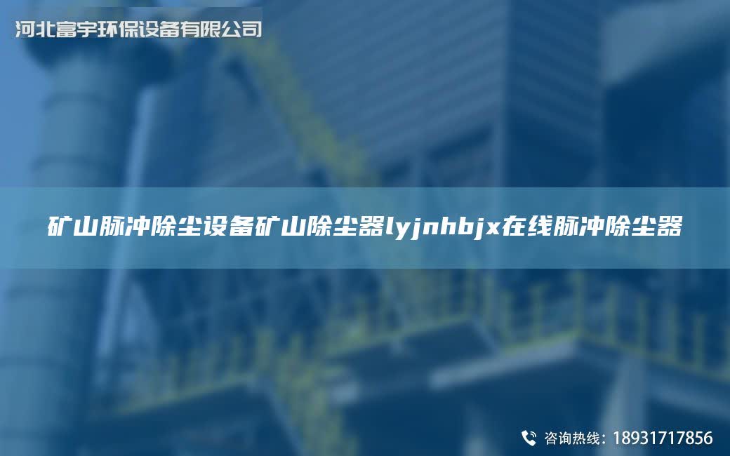 礦山脈沖除塵設備礦山除塵器lyjnhbjx在線脈沖除塵器