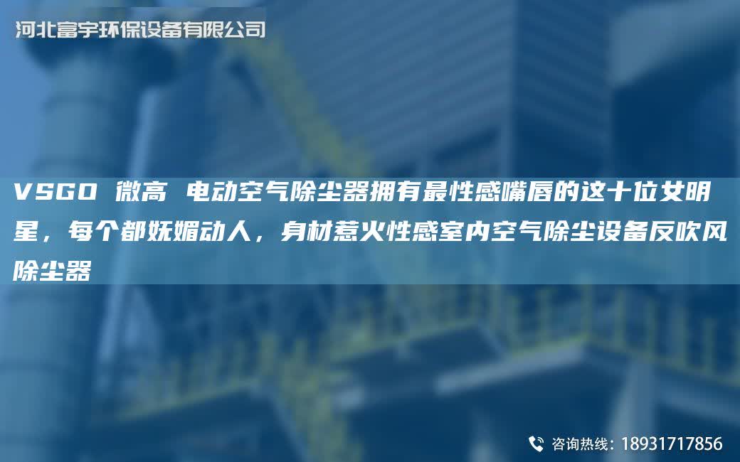 VSGO 微高 電動空氣除塵器擁有Z性感嘴唇的這十位女明星，每個都嫵媚動人，身材惹火性感室內(nèi)空氣除塵設備反吹風除塵器