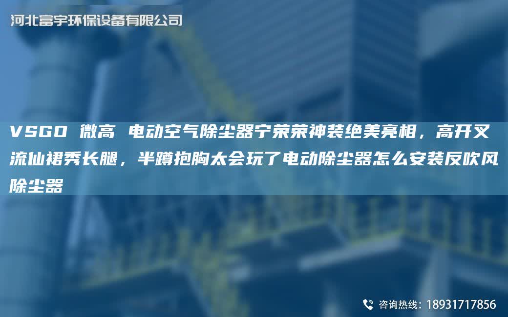 VSGO 微高 電動(dòng)空氣除塵器寧榮榮神裝絕美亮相，高開(kāi)叉流仙裙秀長(zhǎng)腿，半蹲抱胸太會(huì)玩了電動(dòng)除塵器怎么安裝反吹風(fēng)除塵器