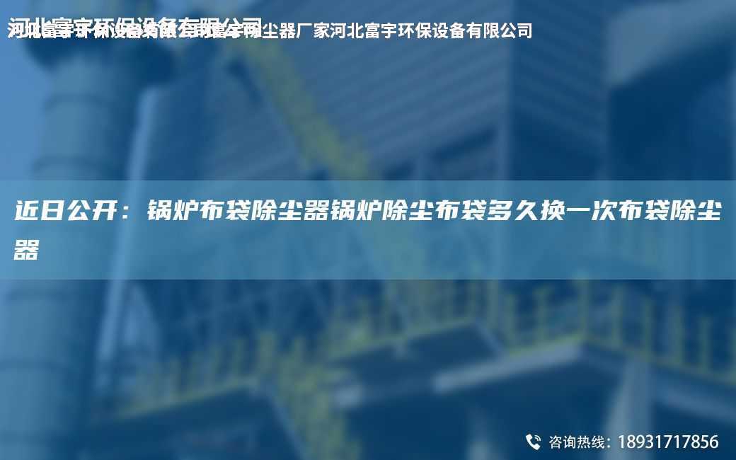 近日公開：鍋爐布袋除塵器鍋爐除塵布袋多久換一次布袋除塵器