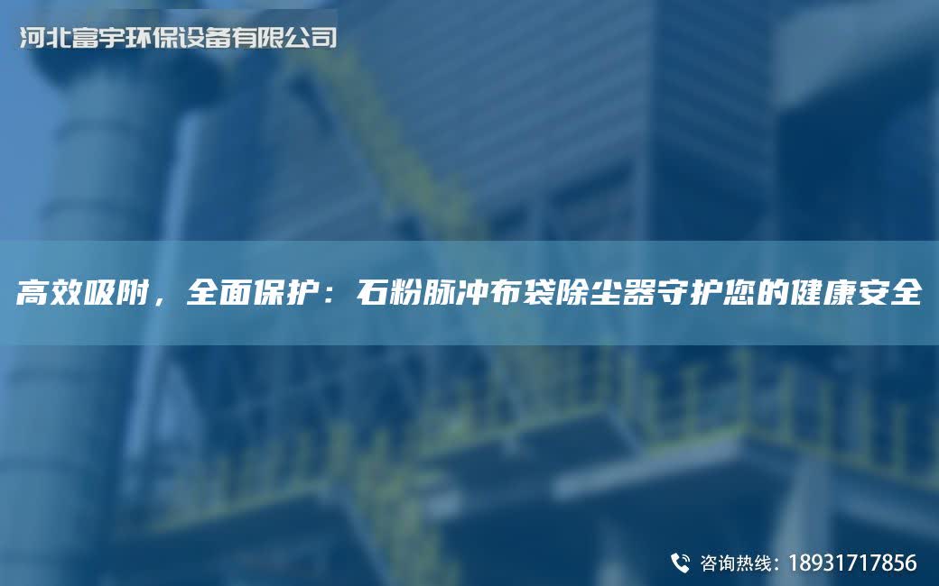 高效吸附，全面保護：石粉脈沖布袋除塵器守護您的健康安全