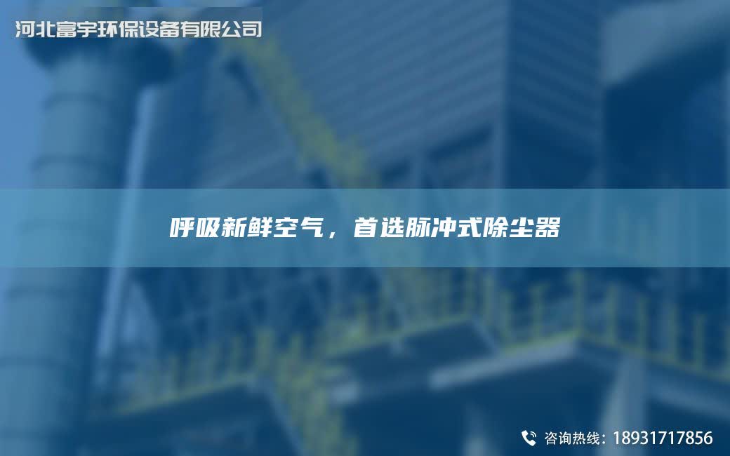 呼吸新鮮空氣，首選脈沖式除塵器
