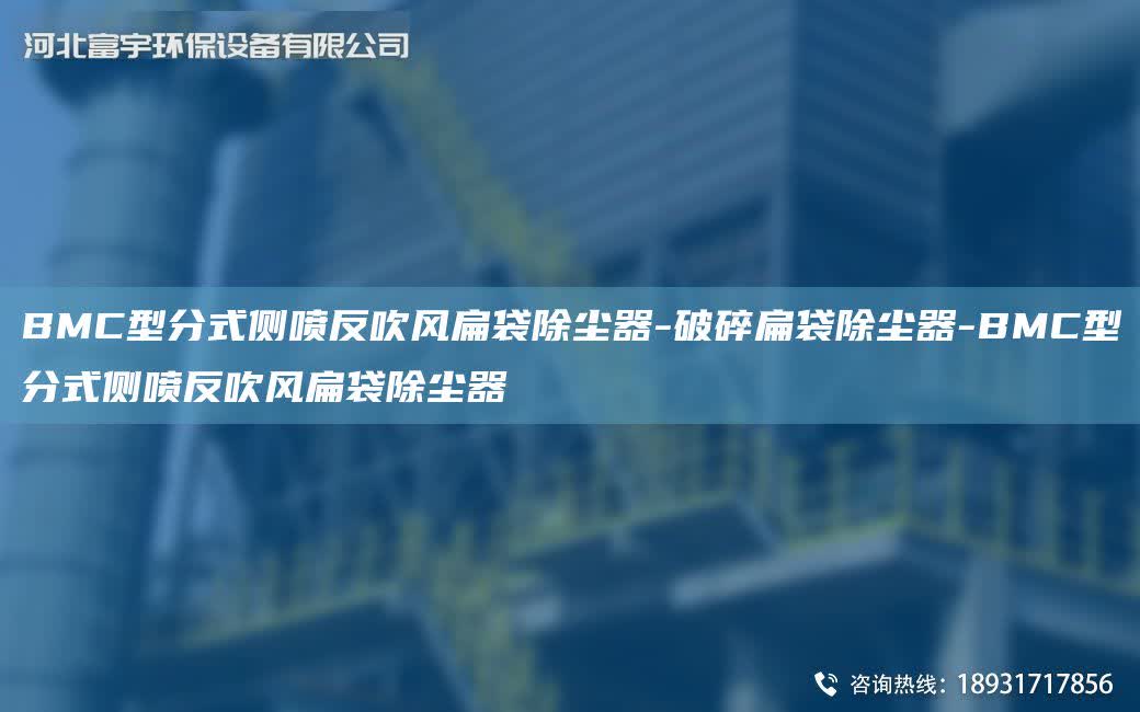 BMC型分式側噴反吹風扁袋除塵器-破碎扁袋除塵器-BMC型分式側噴反吹風扁袋除塵器