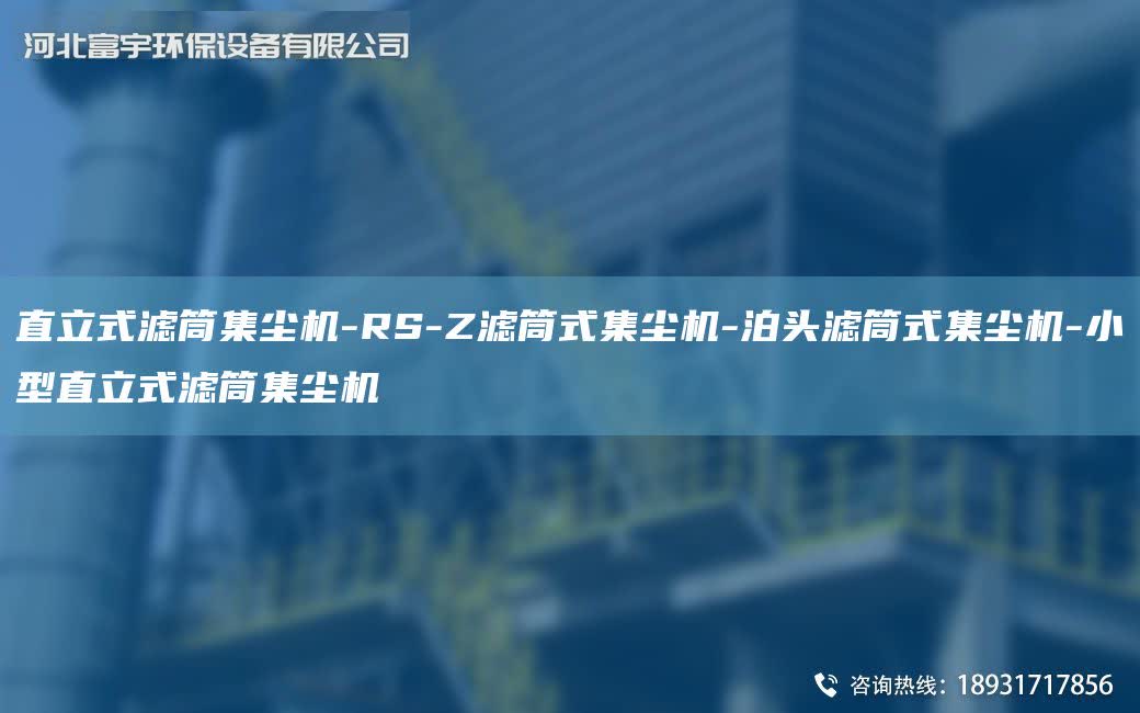 直立式濾筒集塵機(jī)-RS-Z濾筒式集塵機(jī)-泊頭濾筒式集塵機(jī)-小型直立式濾筒集塵機(jī)