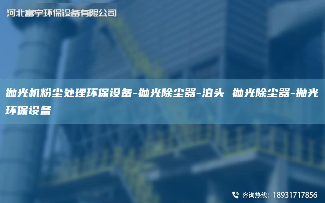 拋光機(jī)粉塵處理環(huán)保設(shè)備-拋光除塵器-泊頭 拋光除塵器-拋光環(huán)保設(shè)備